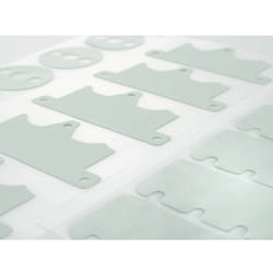 86/37 Bande adhésive thermoconductrice 0.225 mm 1.8 W/mK (l x l) 190 mm x 190 mm - Kerafol