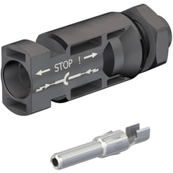 32.0079P0001-UR PV-ADSP4-S2/6 noir Stäubli Contenu: 1 pc(s) D663592
