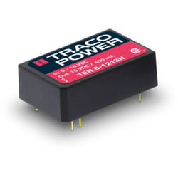 Convertisseur cc/cc pour circuits imprimés 12 v/dc 15 v/dc 400 mA 6 w Nbr. de sorties: 1 x Contenu 10 pc(s) - Tracopower
