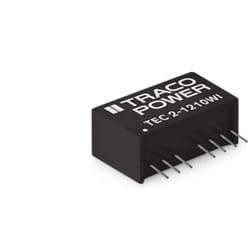 Tracopower - Convertisseur cc/cc pour circuits imprimés 24 v/dc 222 mA 2 w Nbr. de sorties: 1 x Contenu 10 pc(s)
