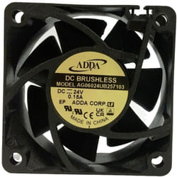 Adda - AG06024UB257103 Ventilateur axial 24 v/dc (l x l x h) 60 x 60 x 25 mm
