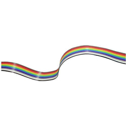 28AWG26F Câble en nappe Pas: 1.27 mm multicolore 30.5 m C891332 - Econ Connect