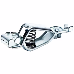 enquête Mueller Electric BU-55 Contenu: 1 pc(s) description Pince crocodile avec ressort central qui peut être fixée à un fil ...