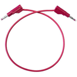 Mueller Electric - BU-P4911B-79-2 Cordon de mesure banane mâle banane mâle 2 m rouge 1 pc(s)