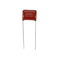 TS02002E104KSB0D0R 1 pc(s) Condensateurs à film 100 nF 250 v 10 % 10 mm (l x l) 7 mm x 14 mm V912863 - Suntan