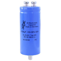 GHB10235050100 / 1012230 Condensateur électrolytique raccord fileté 1000 µF 350 v (ø x l) 50 mm x 100 mm 1 pc(s) - Ftcap