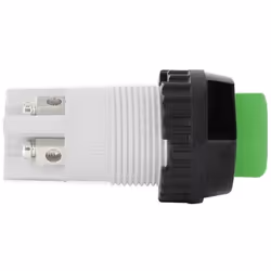 Informations techniques Connexion (composants) : borne à vis Couleur boîtier/bouton : vert Courant de commutation (max.) : 2  ...