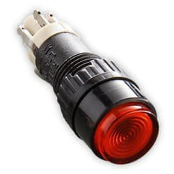 1.15.106.501/1300 Bouton-poussoir lumineux à rappel 24 v 0.5 a à rappel (l x l x h) 11 x 11 x 32 mm 1 pc(s) - Rafi