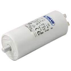 Informations techniques Capacité électrique : 20 µF Connexion (composants) : cosses plates 6.3 mm Dimension produit, Ø : 40 m ...