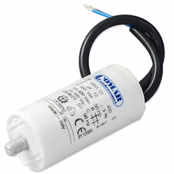 Informations techniques Capacité électrique : 8 µF Connexion (composants) : fil, extrémités libres Dimension produit, Ø : 30  ...