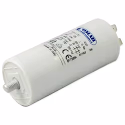Informations techniques Capacité électrique : 35 µF Connexion (composants) : cosses plates 6.3 mm Dimension produit, Ø : 45 m ...