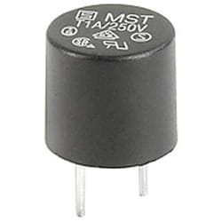 0034.6605 0034.6605 Mini-fusible 0.10 a 250 v/ac temporisé -t- 10 pc(s) - Schurter