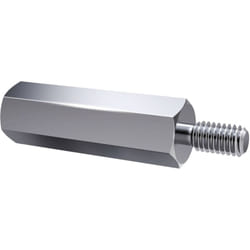 Axxatronic IA-ST-4-7-15 Innen-Außen Entretoise (L) 15 mm M4 x 9 M4 x 8 acier galvanisé 1 pc(s) Y714073