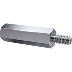 Axxatronic IA-ST-3-5,5-08 Innen-Außen Entretoise (L) 8 mm M3 x 5 M3 x 6 acier galvanisé 1 pc(s) Y716713