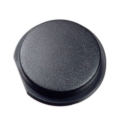 MEC - 10U09 10U Series Couvercle rond noir 1 pc(s) Y735483