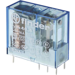 Finder - 40.61.9.024.4300 Relais pour circuits imprimés 24 v/dc 16 a 1 no (t) 1 pc(s)