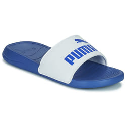 Claquettes bleues/blanches homme Puma Popcat 20