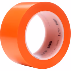 Informations techniques Couleur : orange Dimensions produit, largeur : 50 mm Longueur : 33 m Matériau support (détails) : PVC ...