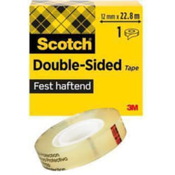 Klebefilm D6651222 12mmx22,8m beidseitig klebend - Scotch