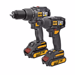 CAT DX12 + DX71, Perceuse à poignée pistolet, 4 cm, 2000 tr/min, 4 cm, 1,3 cm, 1,6 cm