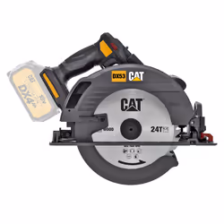 CAT DX53B, Bois, Noir, Sans brosse, 18,5 cm, 5500 tr/min, 6,5 cm