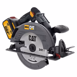 CAT DX53B scie circulaire portative 18,5 cm Noir 5500 tr/min