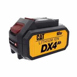 CAT DXB4, 4000 mAh, Lithium-Ion (Li-Ion), 18 V, Noir, Jaune, 1 pièce(s)