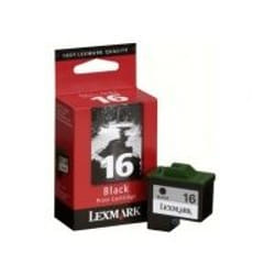 Lexmark No.16 Black Print Cartridge BLISTER cartouche d'encre Original