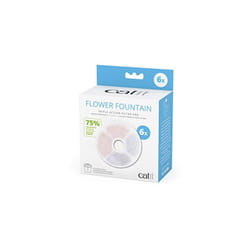 Cat It - catit lot de 6 filtres triple action sans cadre pour fontaine à fleurs catit 43739
