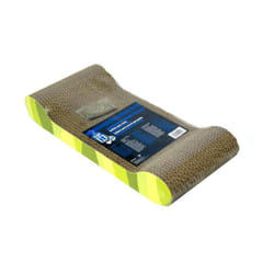 Griffoir carton ondule 49x22x75 cm zebre vert