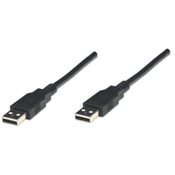 Manhattan 306089 câble USB 1,8 m USB 2.0 USB A Noir