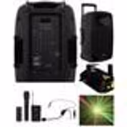 Haut-parleur Portable - MALIBU - MALIBU-312 - 250W - Bluetooth - Microphones sans fil