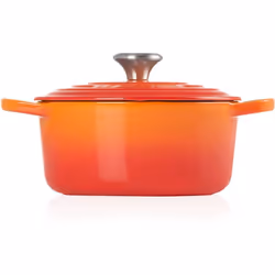 Le Creuset Signature, 3,3 L, Rond, Orange, Fonte, émail, Orange