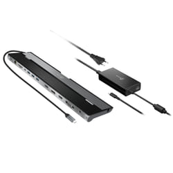 j5create JCD543P-EN Station d'Accueil USB-C® Triple Achage avec Adaptateur 100W PD - UE