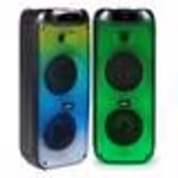 Enceinte Bluetooth SONO portable sans fil KARAOKE TYPE JBL Effets LED RGB 200W USB MICRO SD MEGA BASS party + MICRO FILAIRE