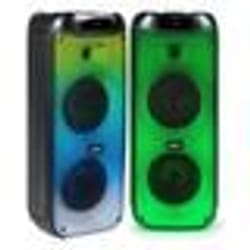 Enceinte Bluetooth SONO portable sans fil KARAOKE TYPE JBL Effets LED RGB 200W USB MICRO SD MEGA BASS party + MICRO FILAIRE