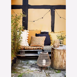 Madam Stoltz JECCU0312-OW coussin/oreiller/insert décoratif Coussin décoratif