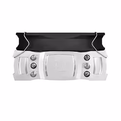 Thermaltake Frio Silent 14 Processeur Refroidisseur 14 cm Noir, Métallique