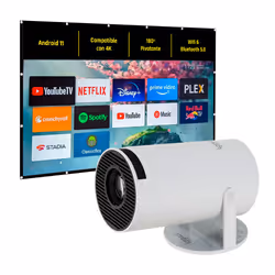 iggual MP720p + ECO-COST 100", 120 ANSI lumens, 720p (1280x720), 2000:1, 16:9, 1016 - 3810 mm (40 - 150"), 1,2 - 4 m