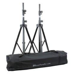 BoomTone DJ SV 200 II trépied Système d'éclairage 3 pieds Noir