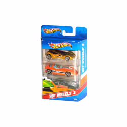 Hot Wheels Asst Coffret 3 Veh, Ensemble de véhicules, Hot Wheels, 3 an(s), Métal, Plastique, Couleurs assorties