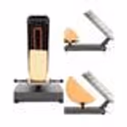 Appareil à raclette - Haute Qualité - 600W - Pour 8 personnes - Socle pivotant - Thermostat ajustable