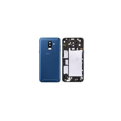 Piece Detachee Cache Batterie Vitre Arrière Bleu pour Samsung Galaxy A6 Plus A605