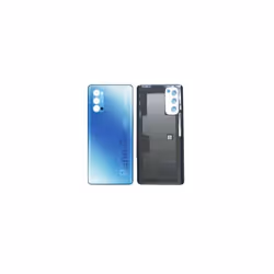 Cache Batterie Vitre Arrière Premium Bleu Galactique pour OPPO Reno 4 Pro 5G Piece Téléphone