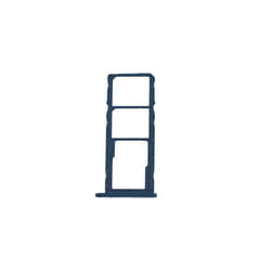 Tiroir Carte Sim Caddy Sim Tray Support Carte Sim Bleu Pour Honor 8A JKT-L21 JAT-L29