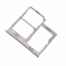 Tiroir Carte Sim Caddy Sim Tray Support Carte Sim Argent Pour Samsung Galaxy A41 A415F