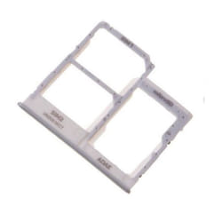 Tiroir Carte Sim Caddy Sim Tray Support Carte Sim Argent Pour Samsung Galaxy A41 A415F