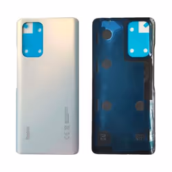 Cache batterie - Xiaomi - Redmi Note 10 Pro - Bleu glacier - Vitre arrière - Protection optimale