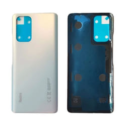 Cache batterie - Xiaomi - Redmi Note 10 Pro - Bleu glacier - Vitre arrière - Protection optimale