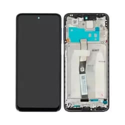 Ecran LCD & Vitre tactile Noir Assemblés Sur Châssis Pour Xiaomi Redmi Note 9 Pro